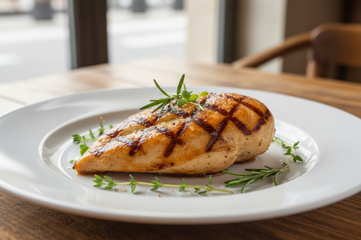 baked chicken fillet